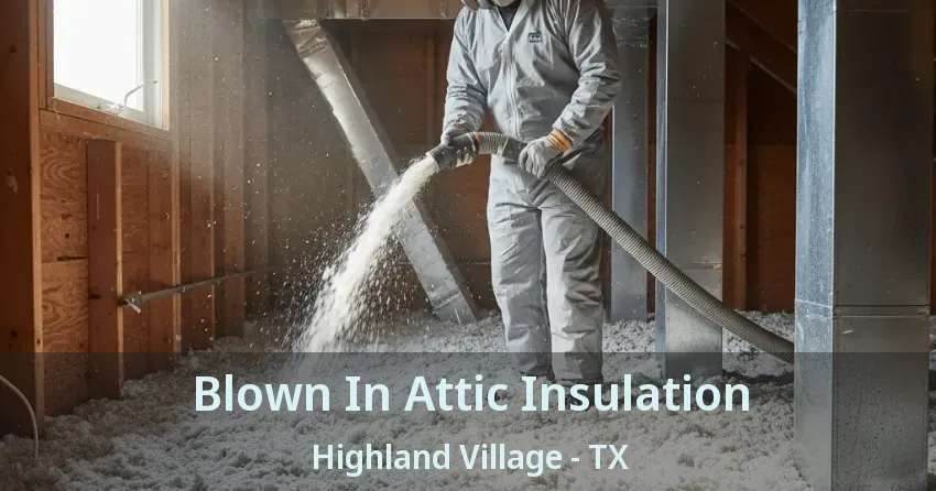 Blown In Attic Insulation Highland Village - TX Blown In Attic Insulation Highland Village - TX
