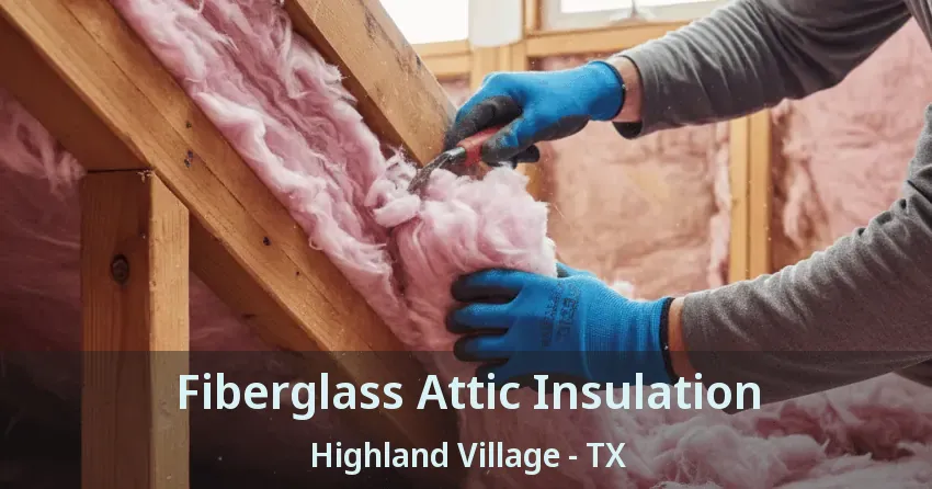 Fiberglass Attic Insulation Highland Village - TX