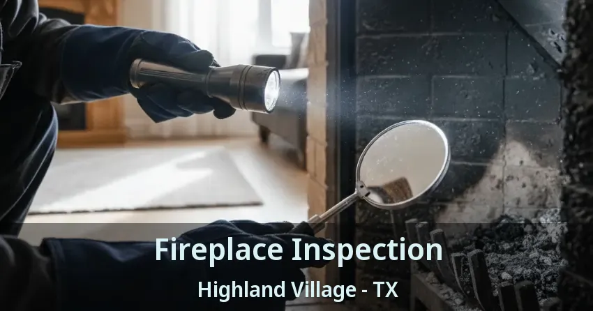 Fireplace Inspection Highland Village - TX