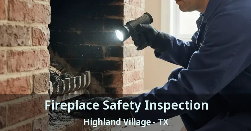 Fireplace Safety Inspection Highland Village - TX