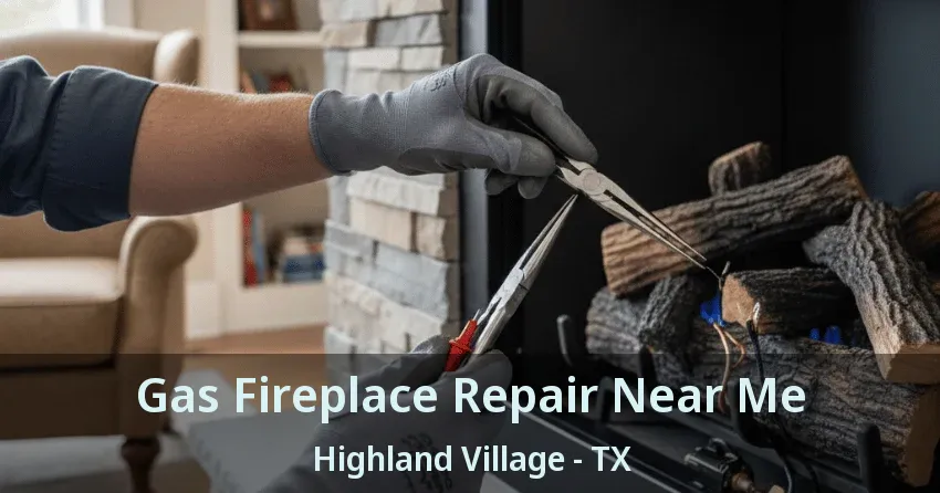 Gas Fireplace Repair Near Me Highland Village - TX