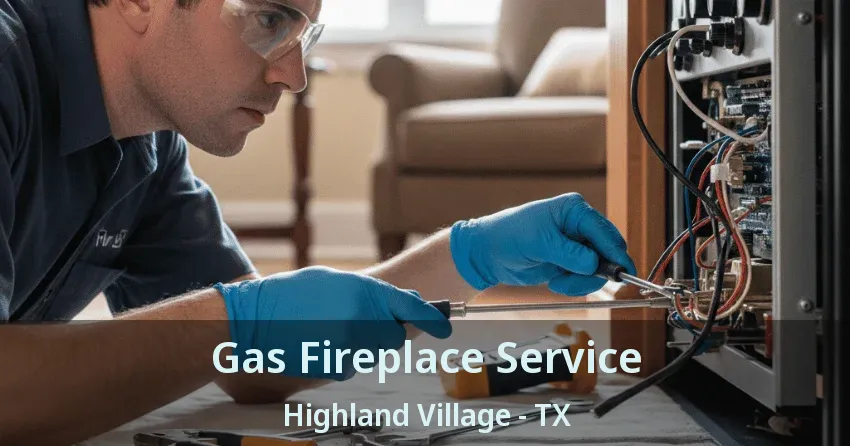 Gas Fireplace Service Highland Village - TX