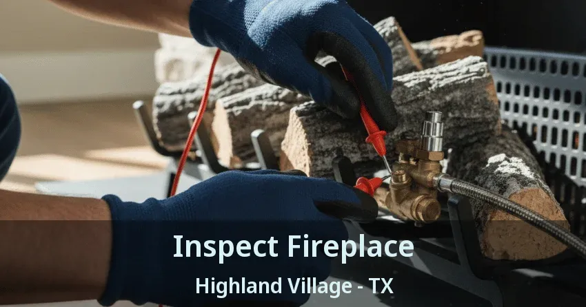 Inspect Fireplace Highland Village - TX