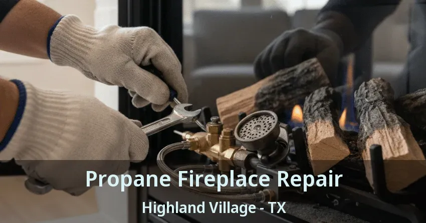 Propane Fireplace Repair Highland Village - TX