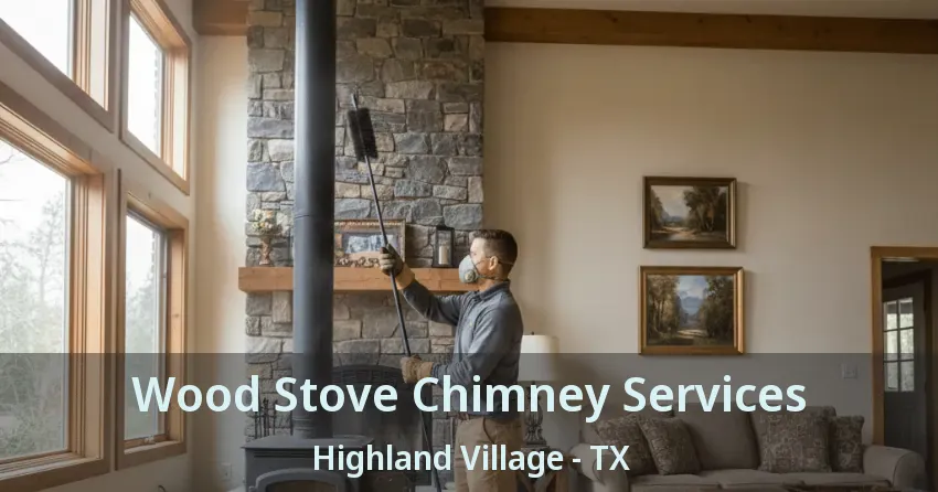Wood Stove Chimney Services Highland Village - TX